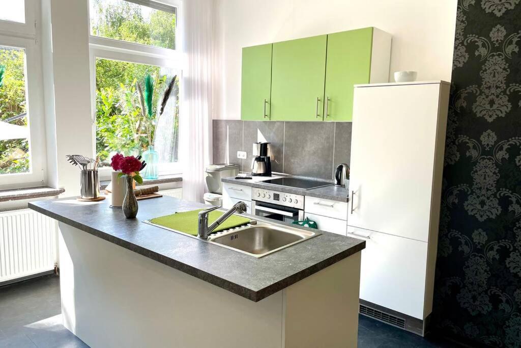 Villa Einhorn: Altstadt Loft Mit Privater Terrasse Goslar Ngoại thất bức ảnh
